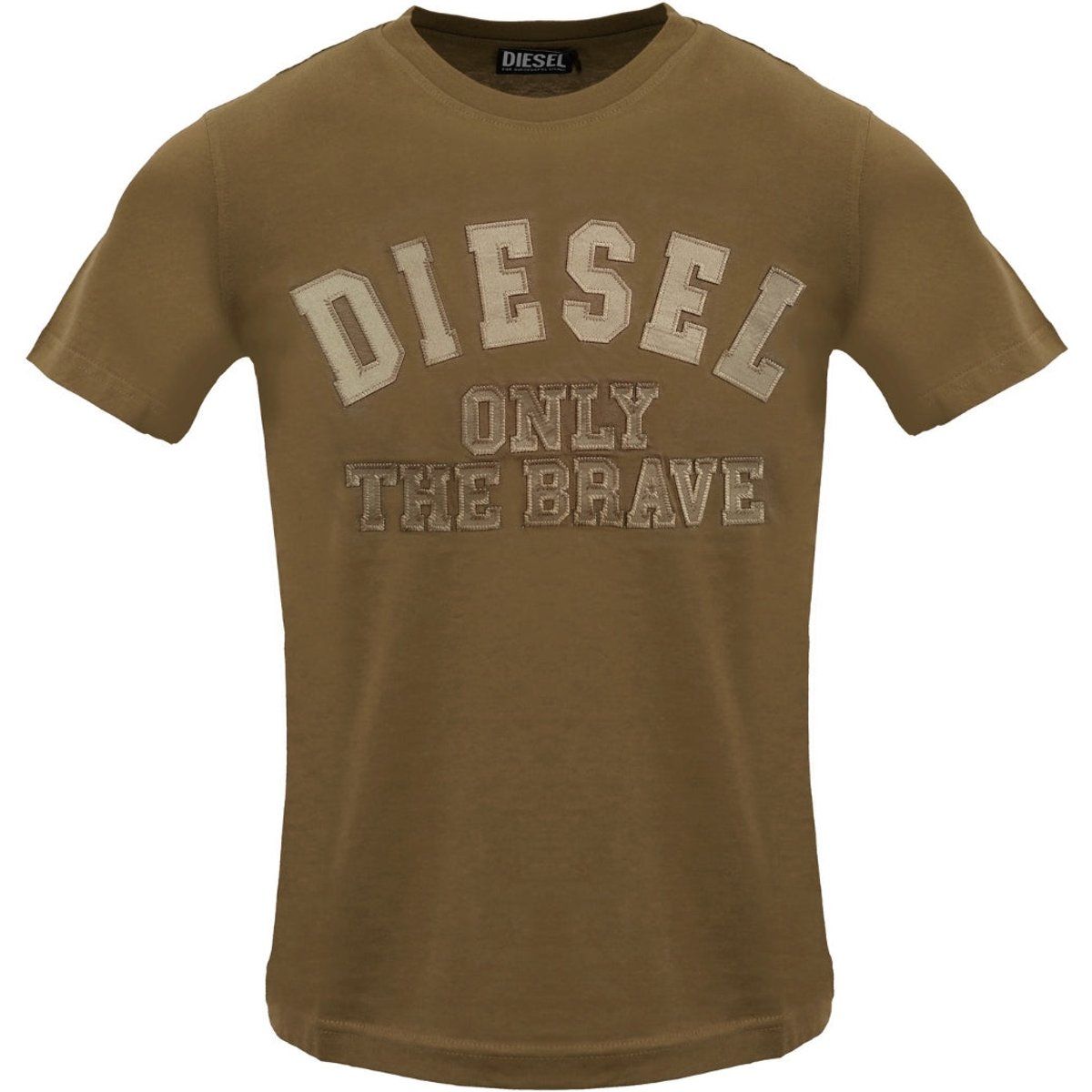 Baumwoll-T-Shirt mit geprägtem Logo