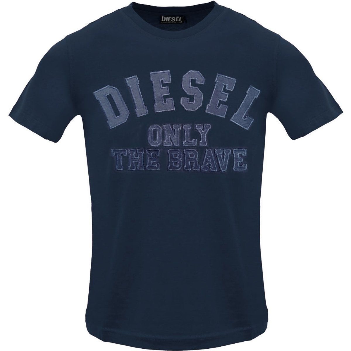Baumwoll-T-Shirt mit geprägtem Logo
