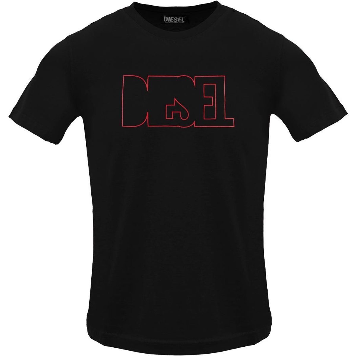 Diesel T-Shirt mit umrandetem Logo