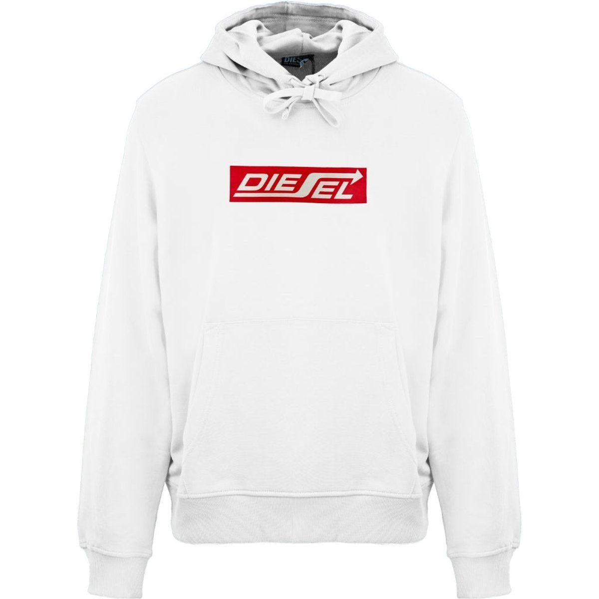 Lässiger Fleece-Hoodie mit Logo-Print
