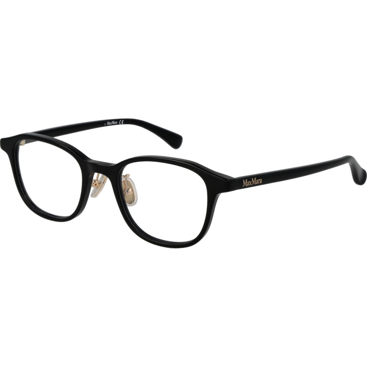 Schwarze Acetat Vollrand-Brille