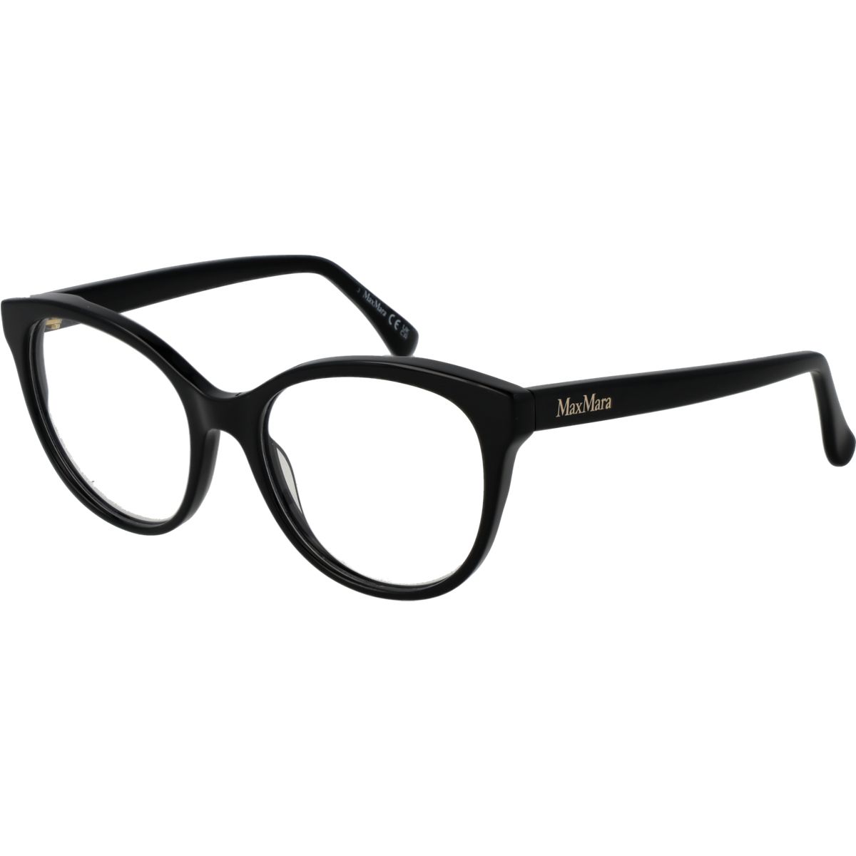 Schwarze Cat-Eye Brillenfassung