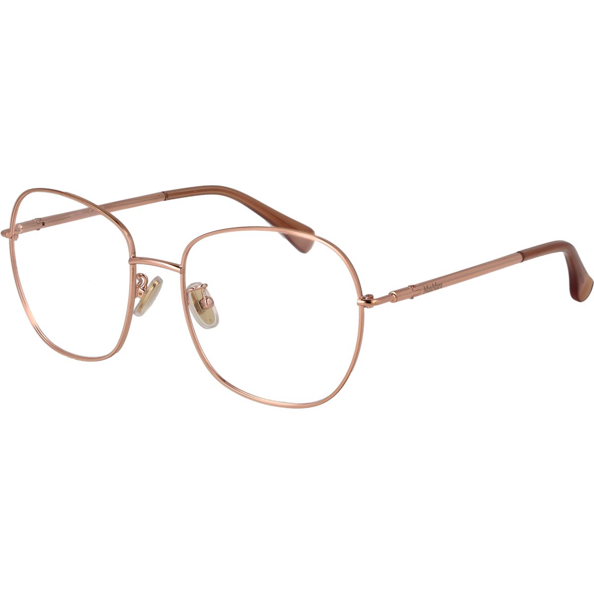 Roségoldene Schmetterling Brille Vollrand