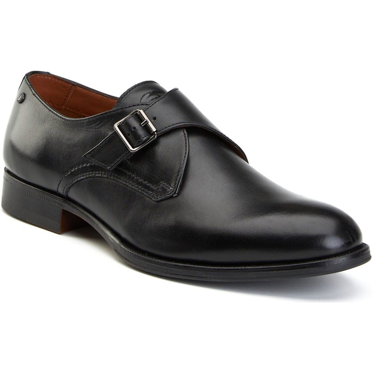Base London Faraday Herrenschuhe Aus Schwarzem Leder