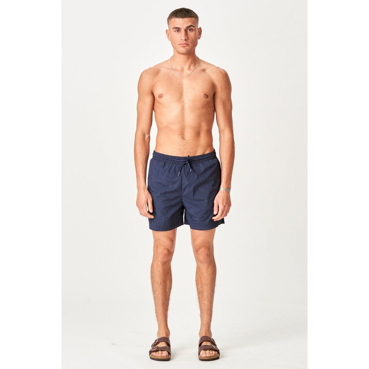 Klassische Unifarbene Badeshorts