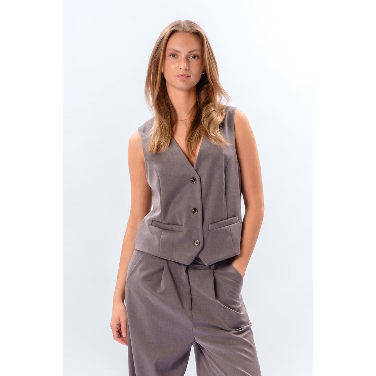 Elegante ärmellose Anzugweste