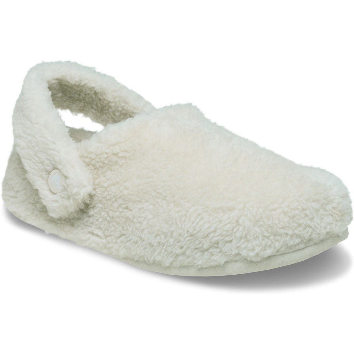 Crocs Classic Cozzzy Polyester Damen Schlapfen Stucco