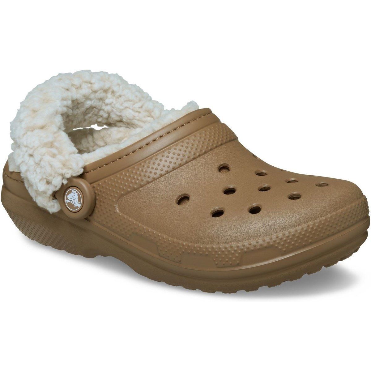 Crocs Classic Fleece-gefütterte Thermoplast Herren Sepia Clogs