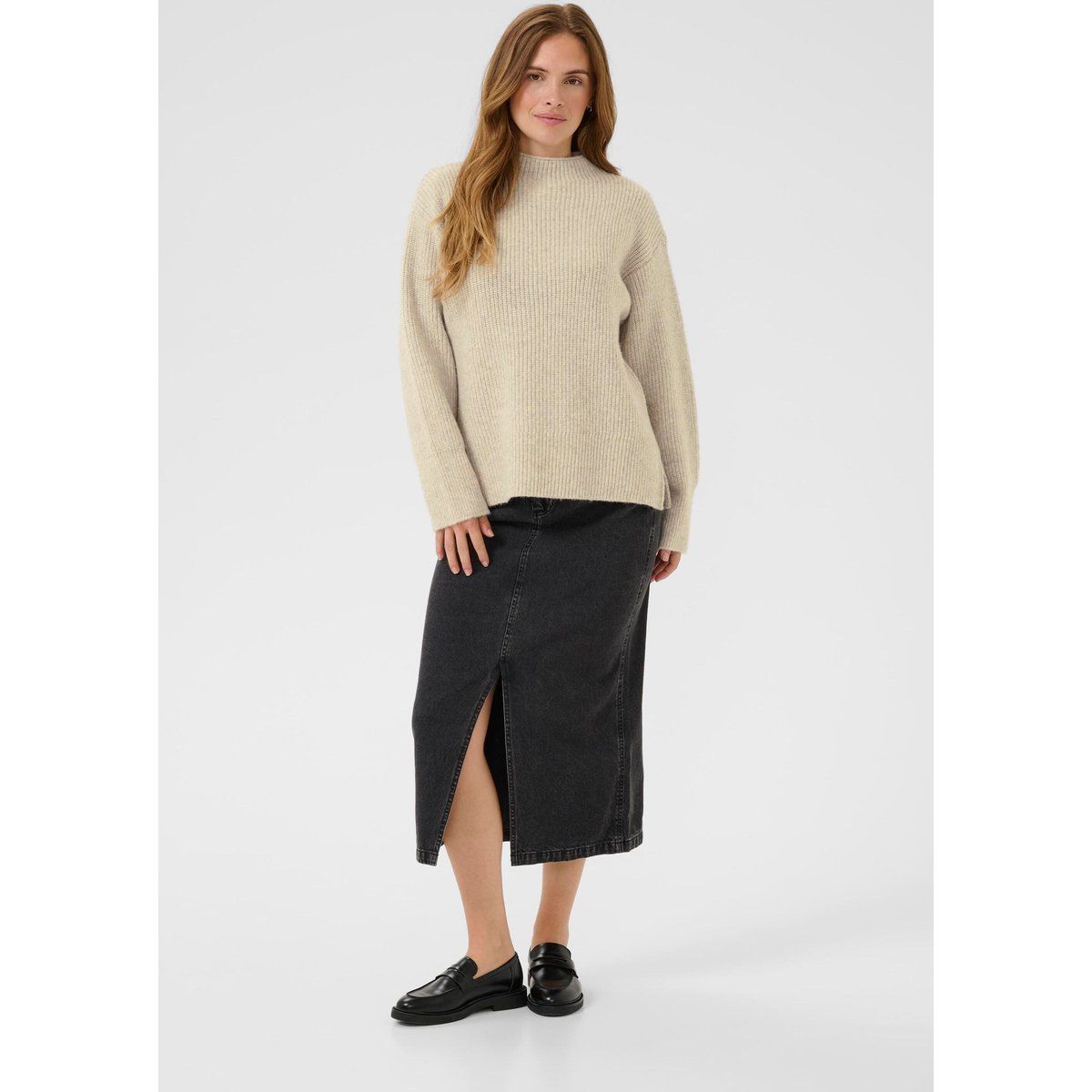 Strickpullover KAelina Strickpullover Loose fit cream