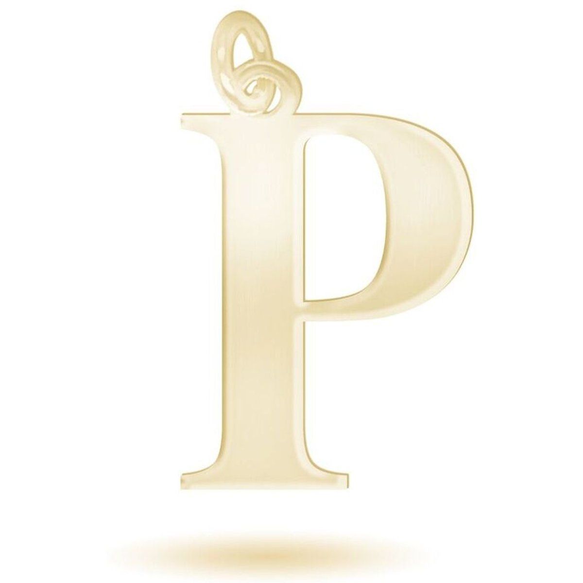 Eleganter Anhänger mit Initiale P