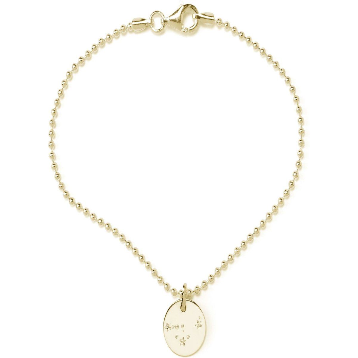Steinbock Sternzeichen Goldkette Armband