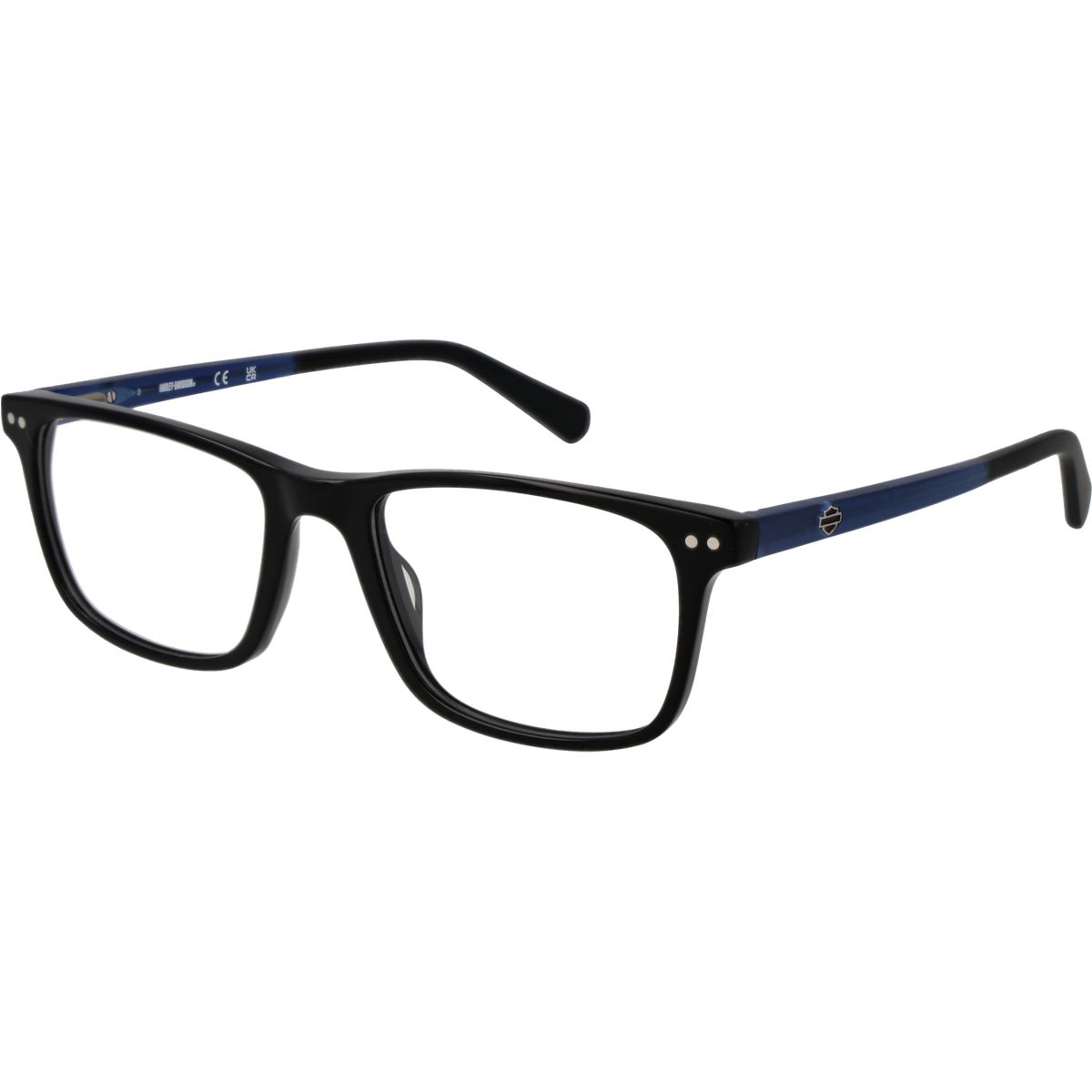 Herren Rechteckige Vollrand-Brille