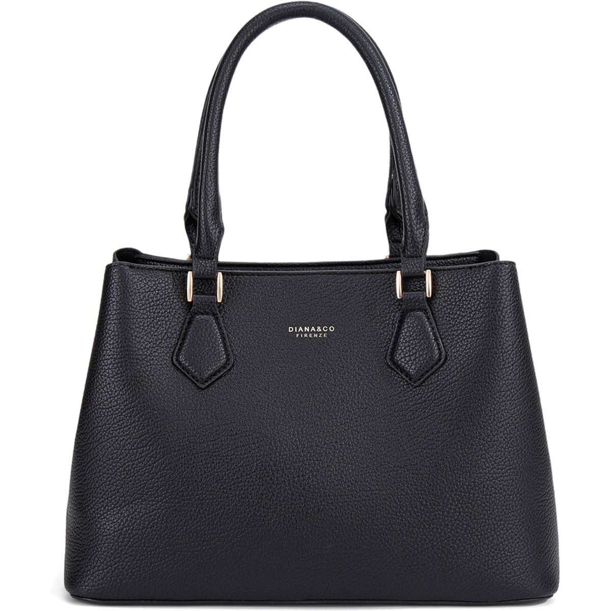 Elegante strukturierte Handtasche mit Griff