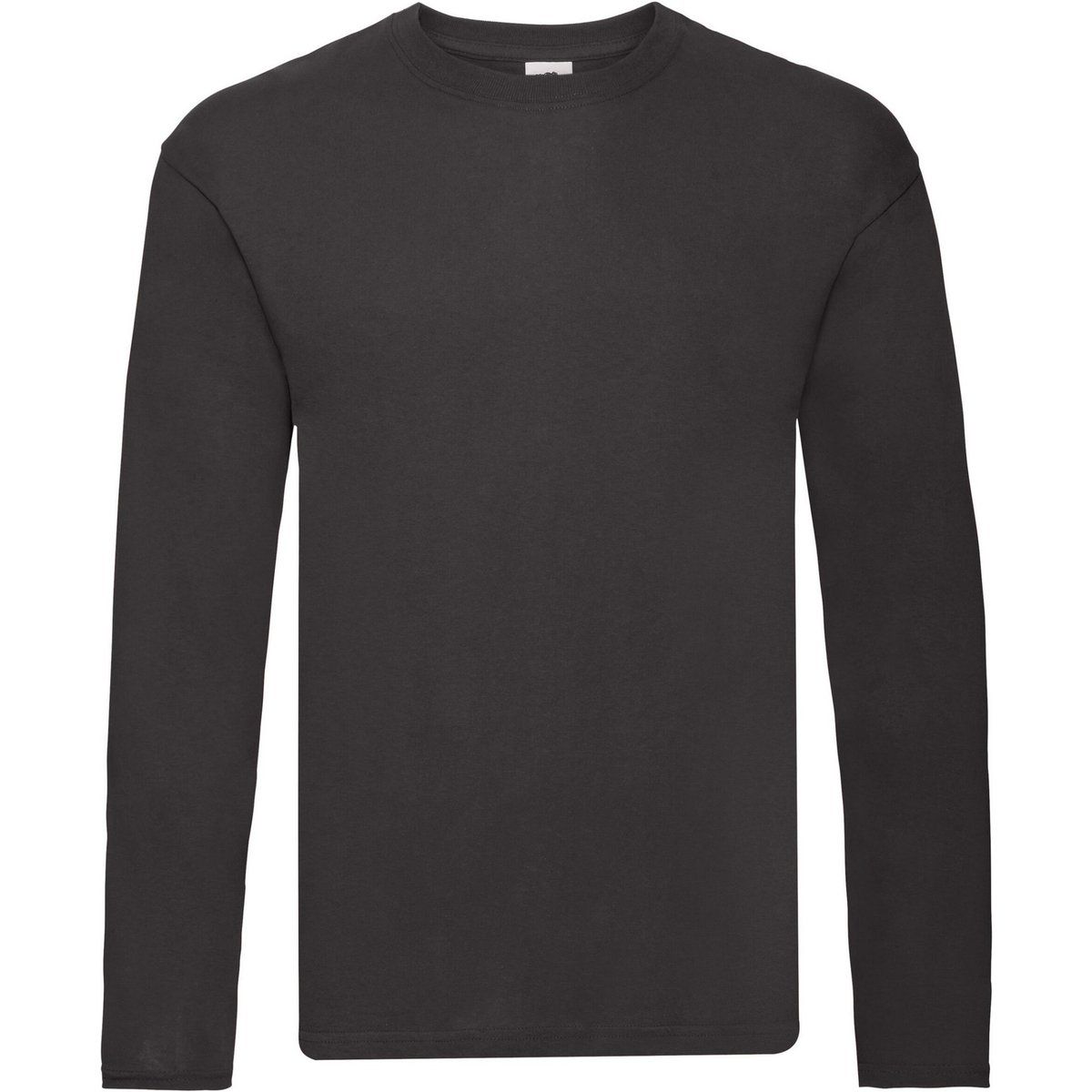 Klassisches Langarmshirt mit Rundhalsausschnitt