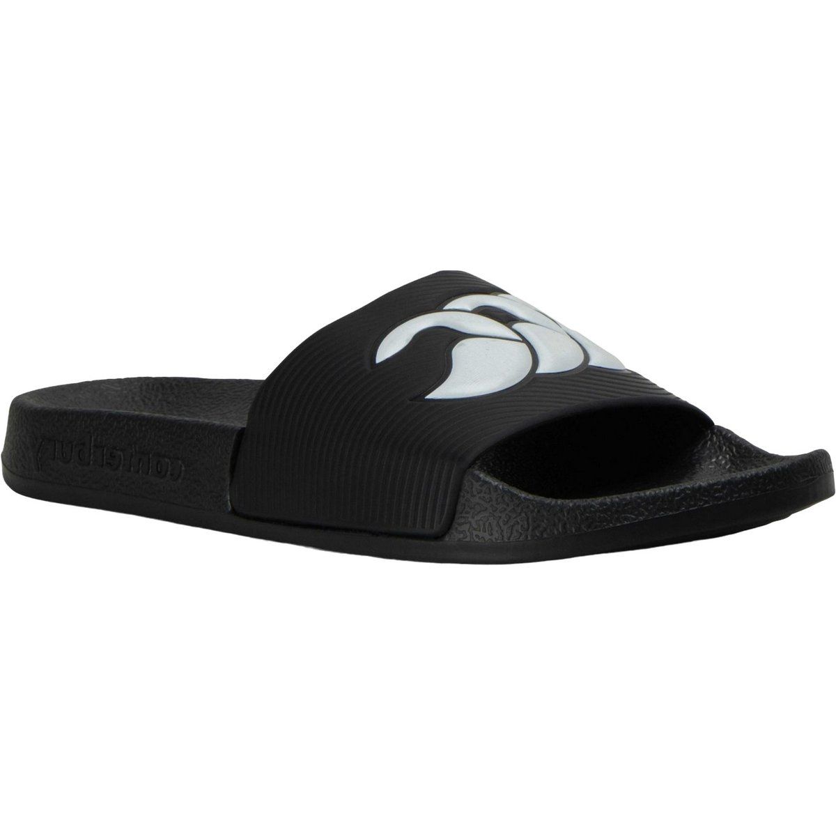 Canterbury - Herren/Damen Unisex Badesandale (Schwarz/Weiß)