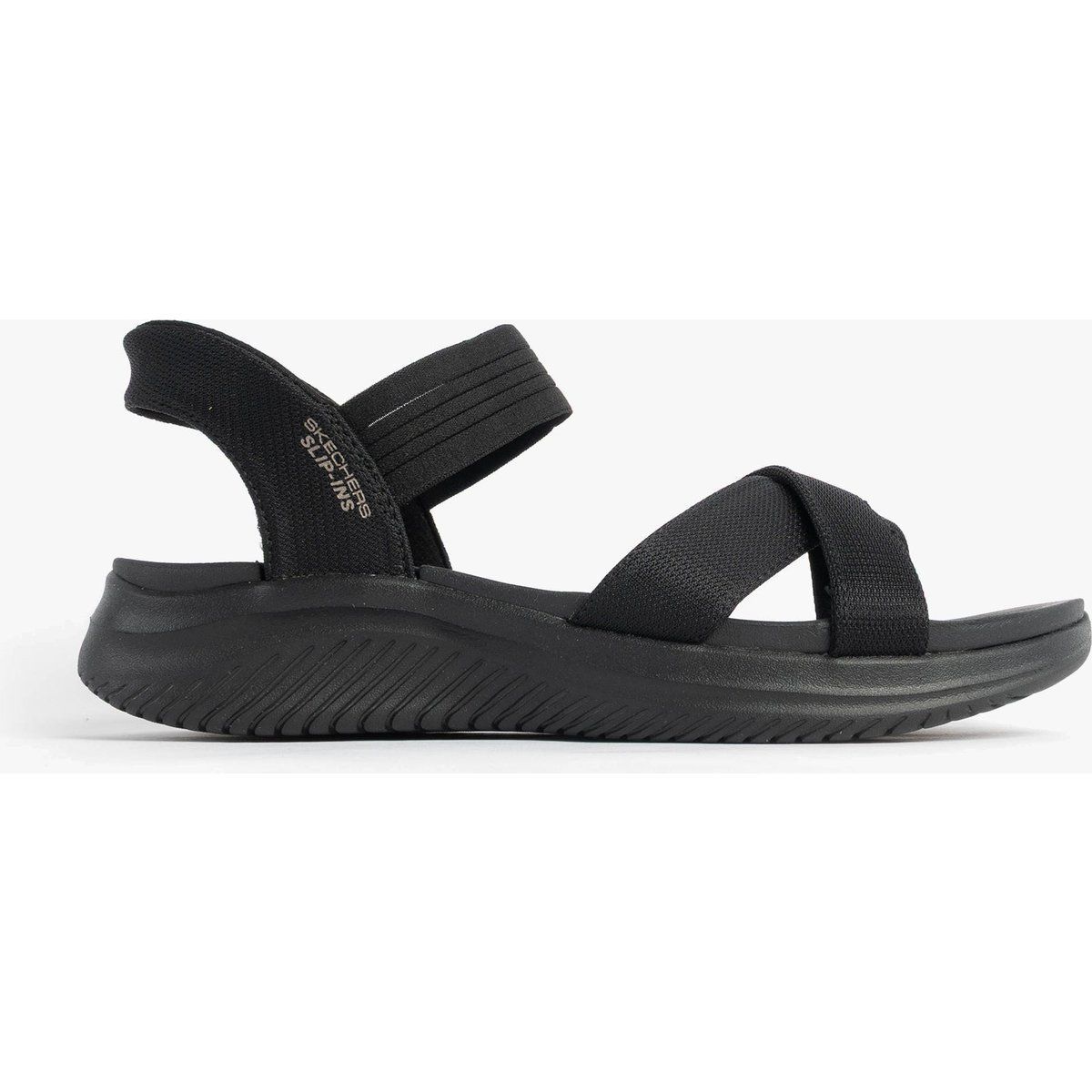 Skechers Ultra Flex 3.0 - Never Better Damen Sandalen Schwarz