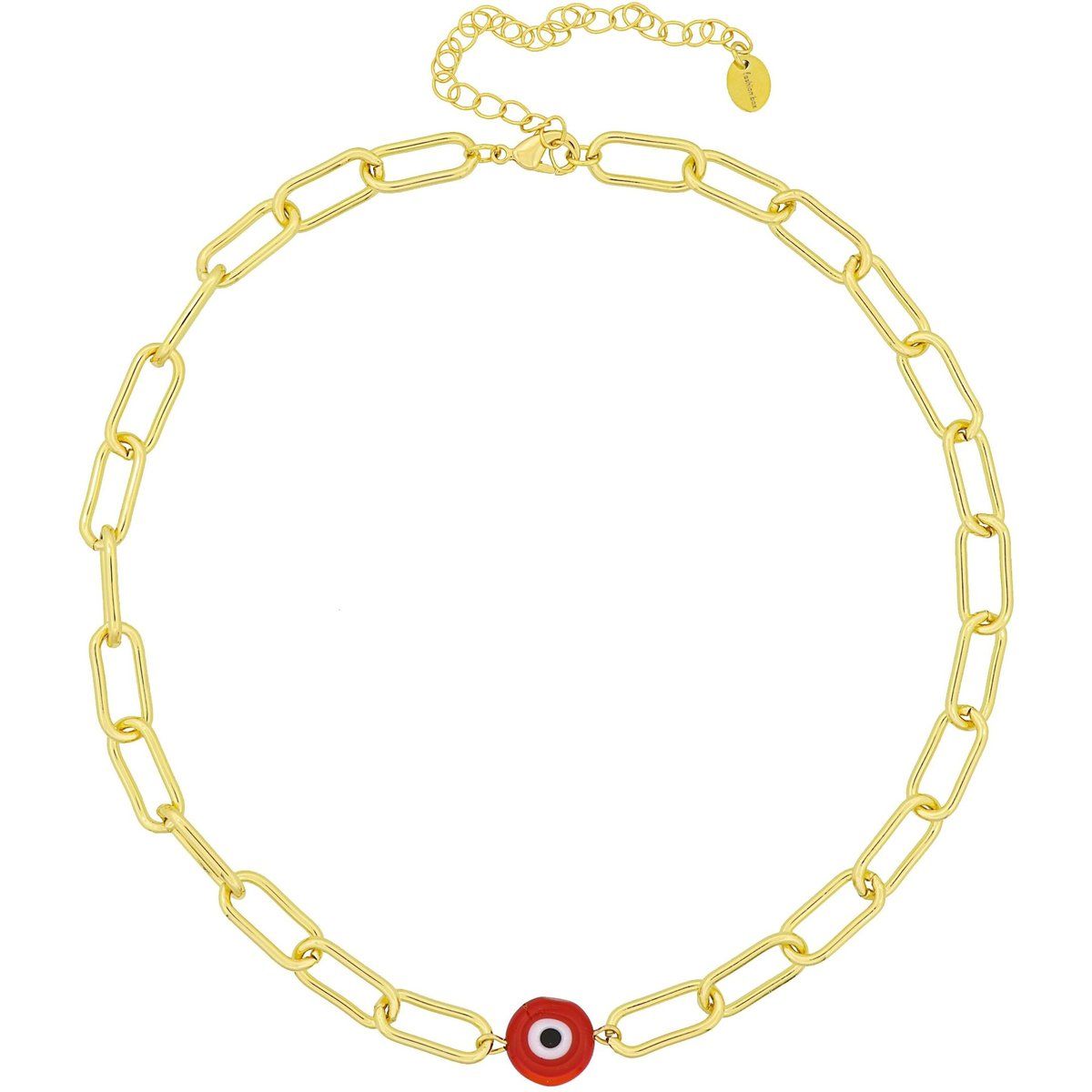 Gliederkette mit rotem Auge