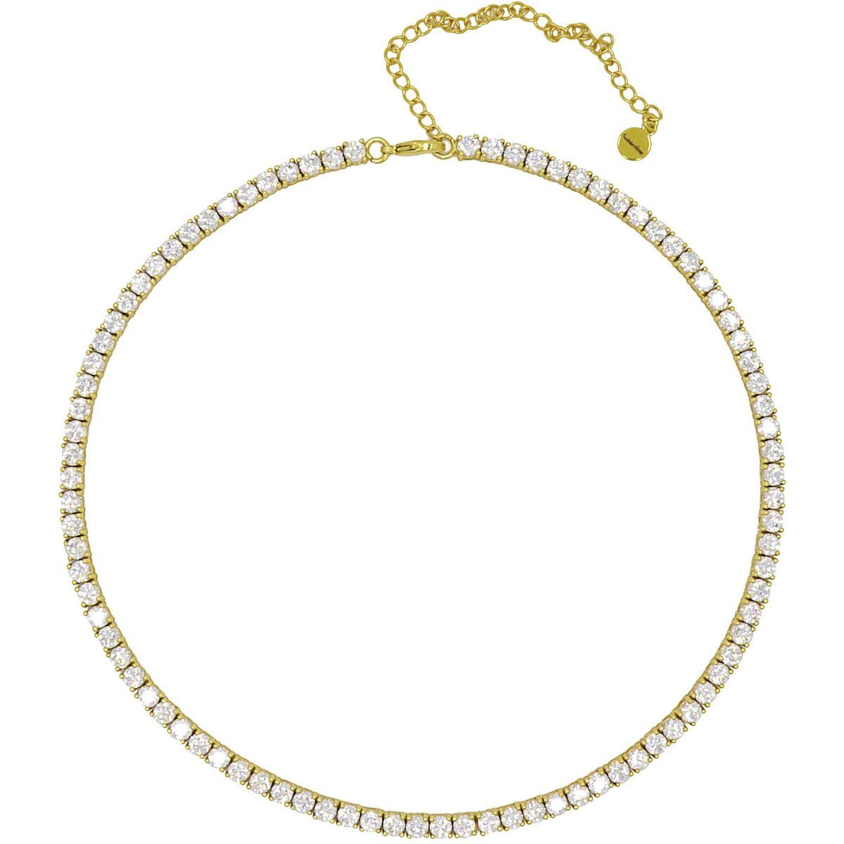Elegantes funkelndes Zirkonia Tennis-Band