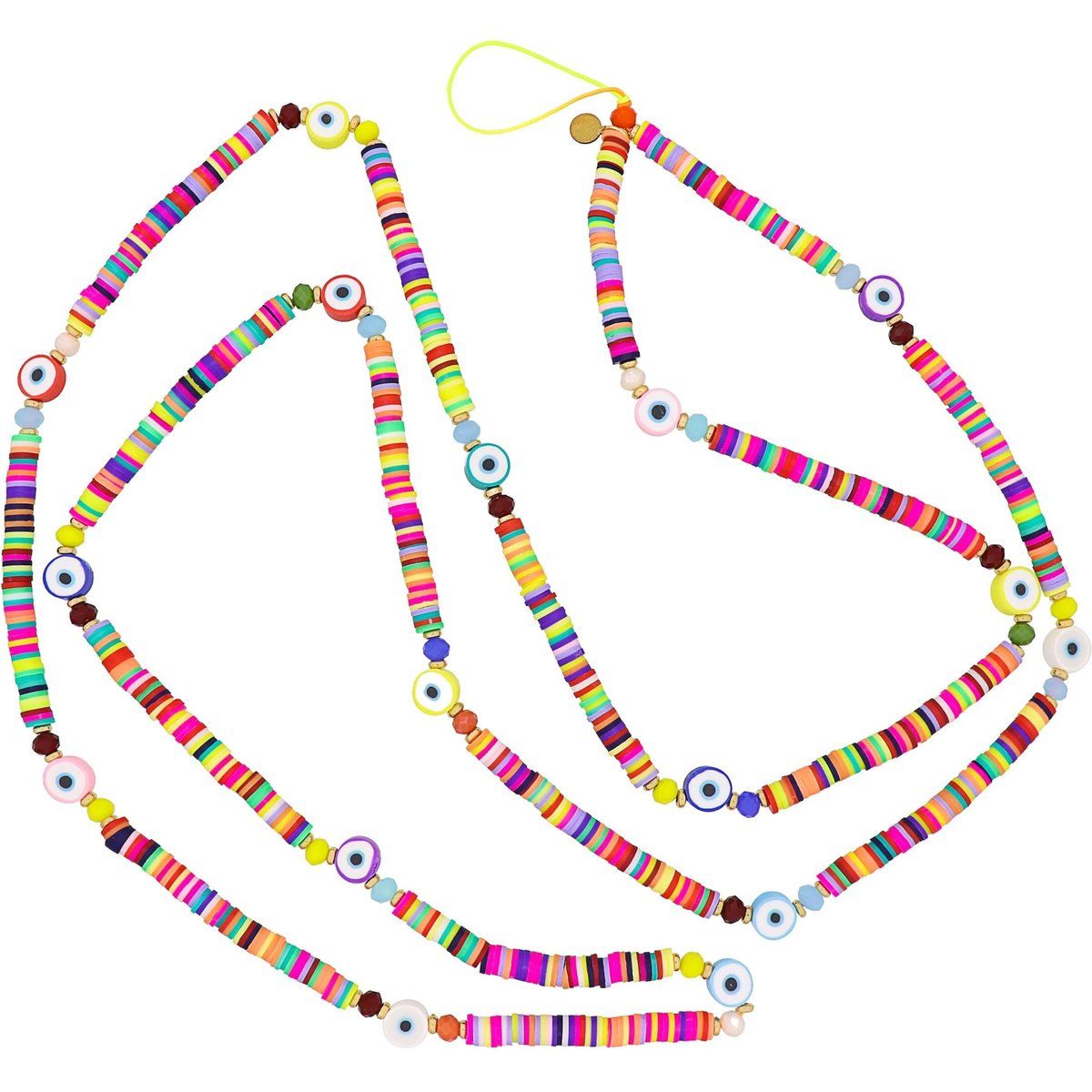 Accessoire-Kette mit Nazar-Augen