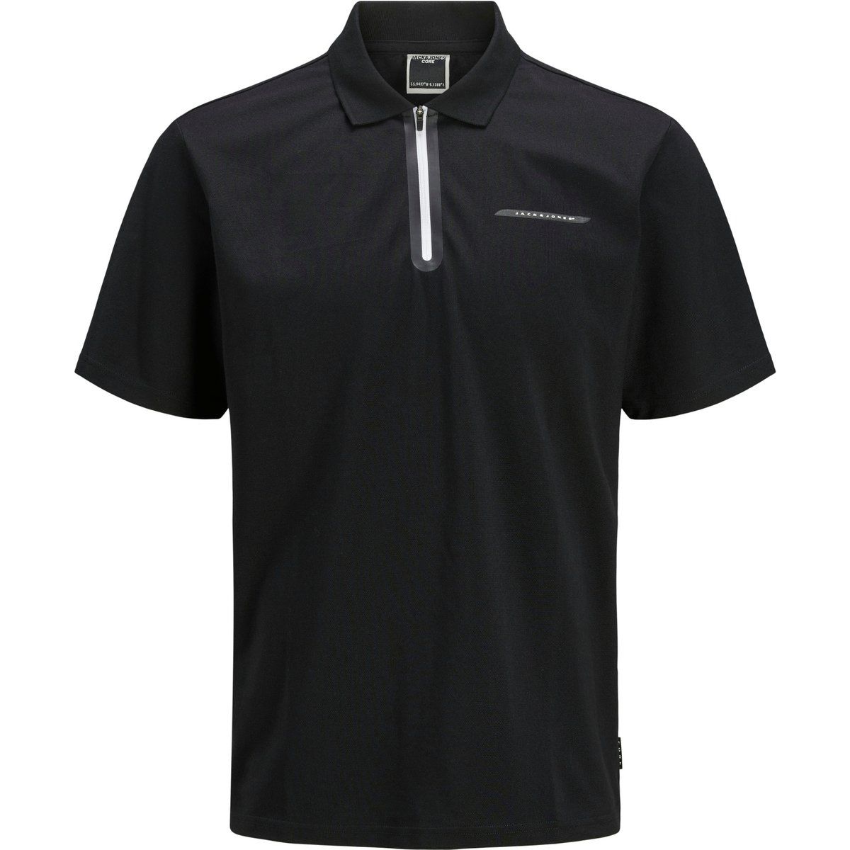 Modernes Poloshirt mit Reißverschlussdetail