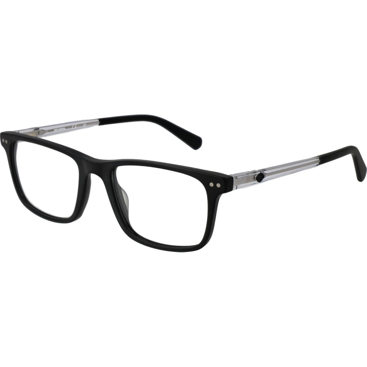 Rechteckige Acetat-Brille mit Vollrand