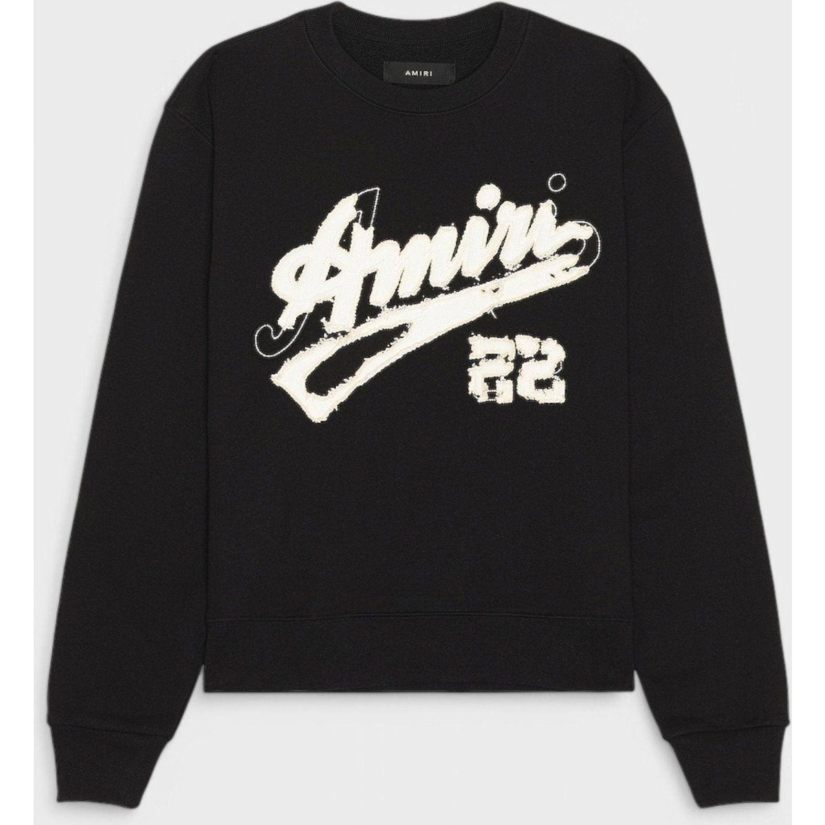 Sweatshirt mit Distressed Logo aus Baumwolle