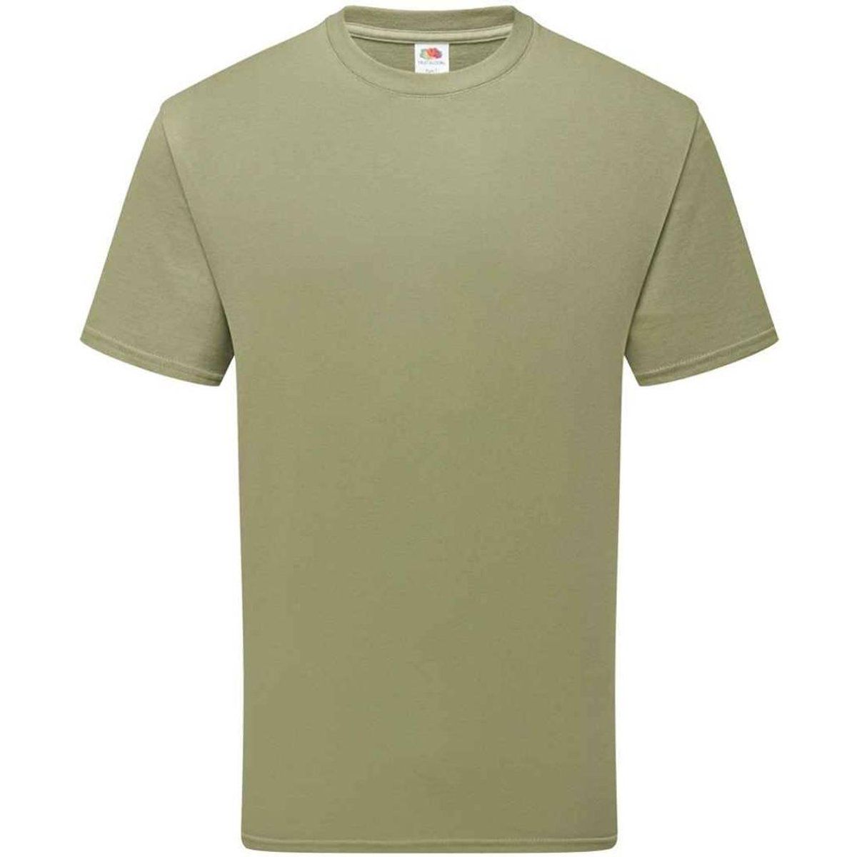 Klassisches einfarbiges Unisex-T-Shirt