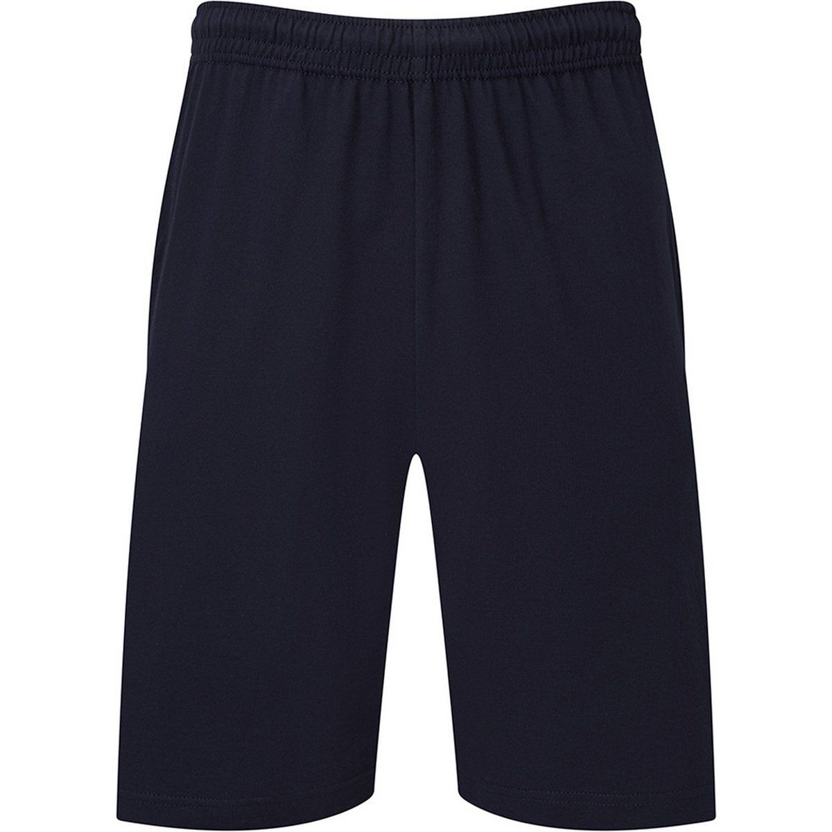 Klassische Jersey-Shorts mit Kordelzug