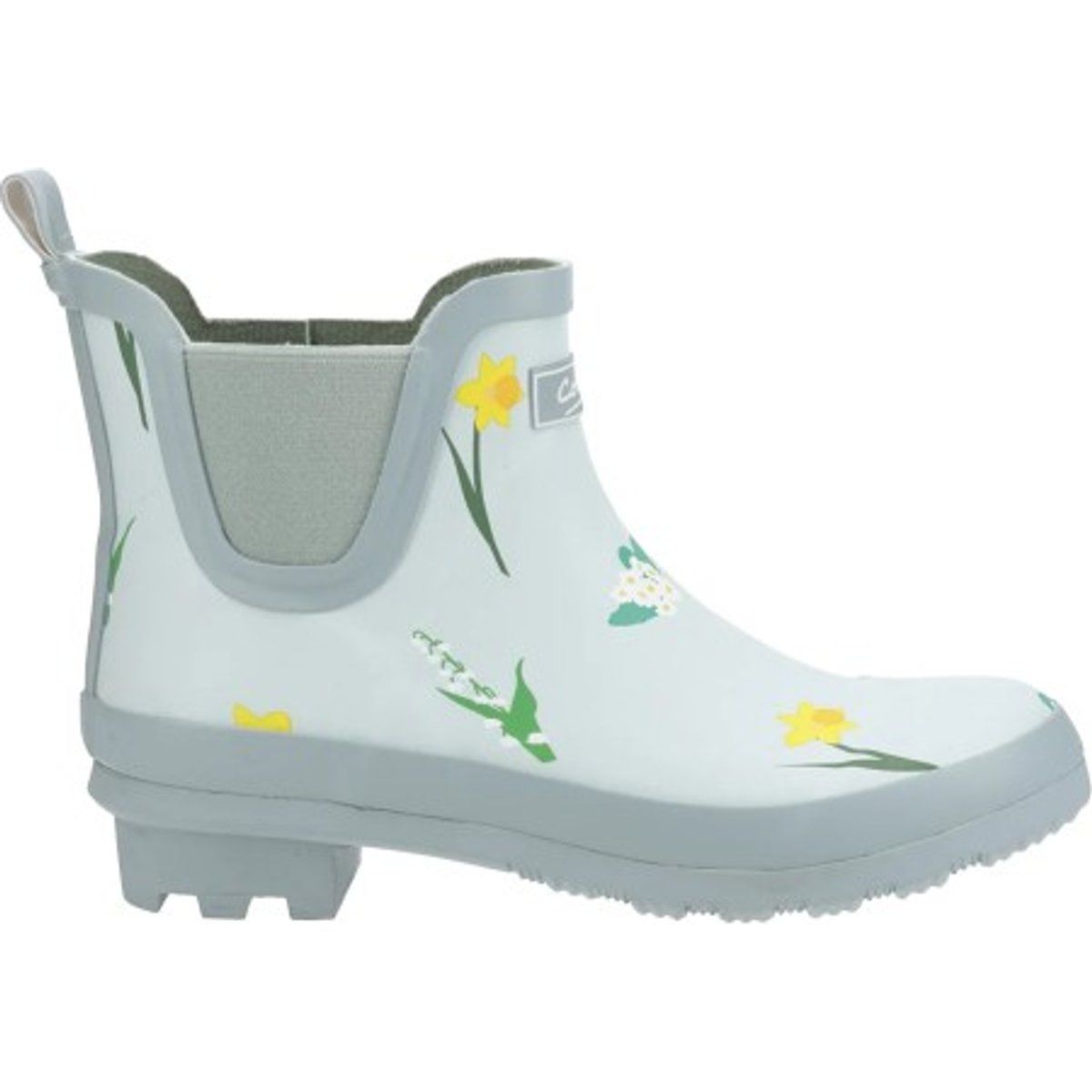 Chelsea-Gummistiefel mit Wildblumen-Print