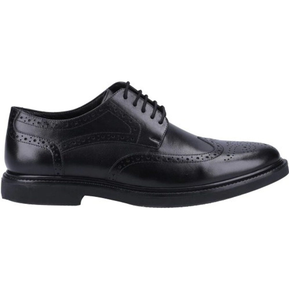Klassische Herren Oxford Halbschuhe mit Flügelkappe
