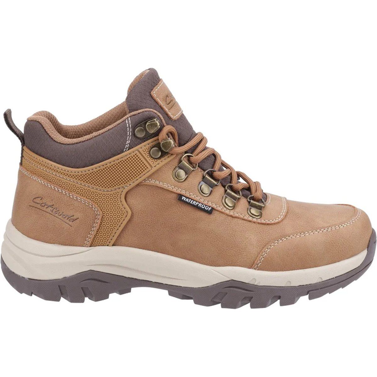 Cotswold Damen Überbury Wanderstiefel (Tan)