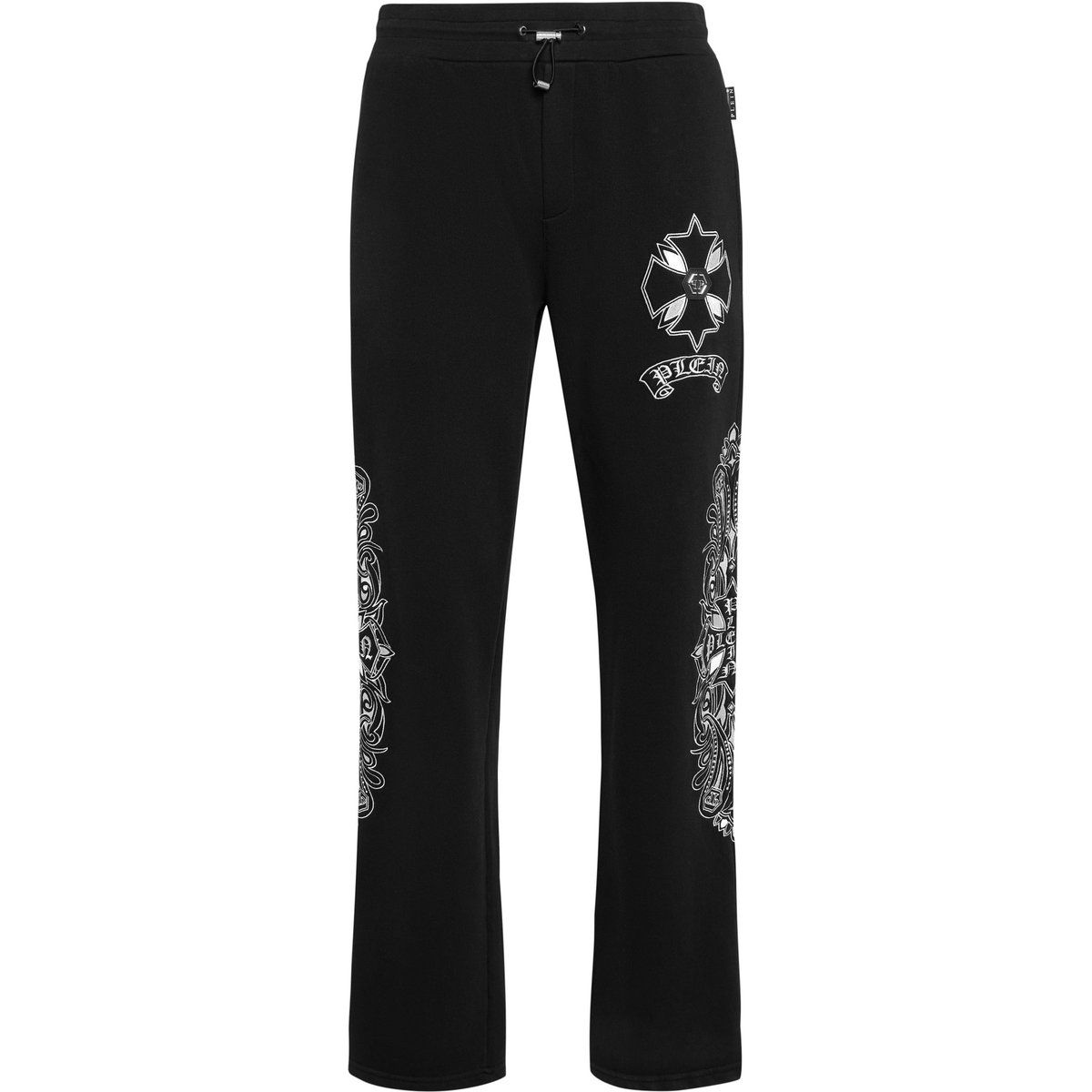 Bestickte Jogginghose mit Wappen-Motiv