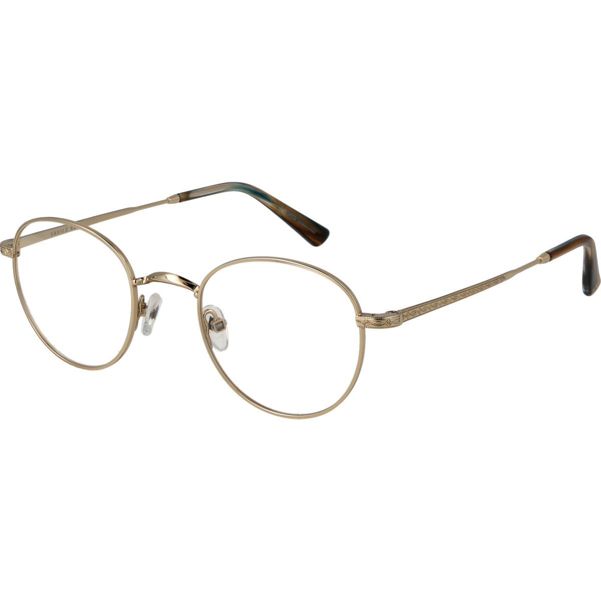 Klassische Panto Metallrahmen Brille