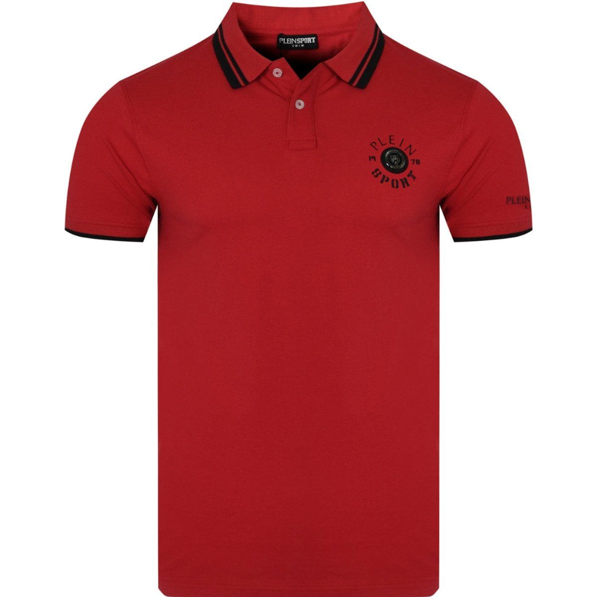 Plein Sport Poloshirt mit Logo-Patch