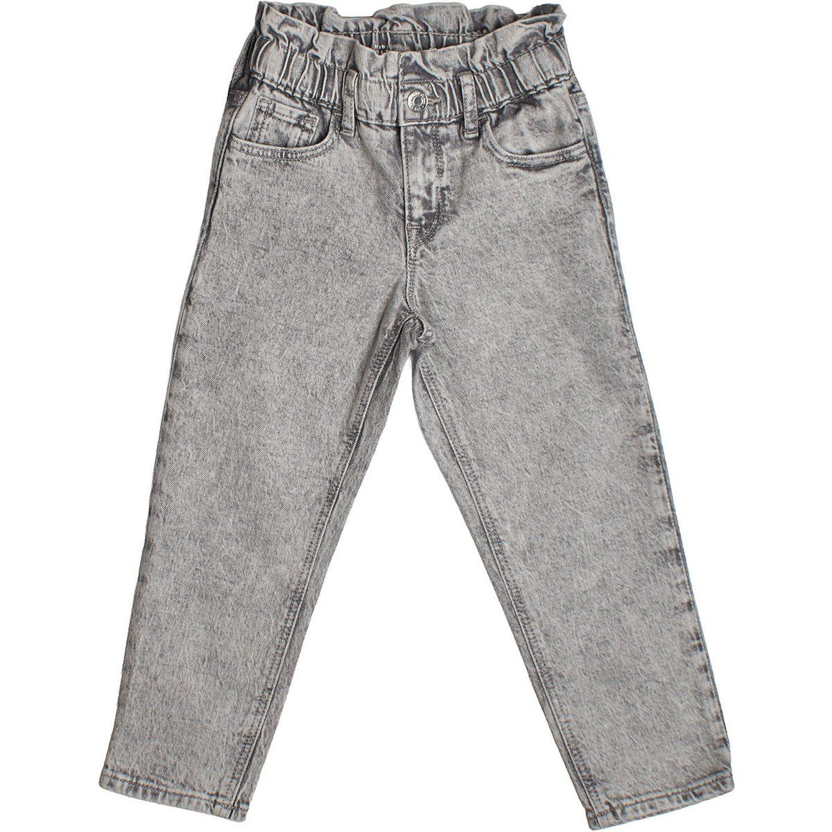 Paperbag-Jeans aus Denim für Mädchen
