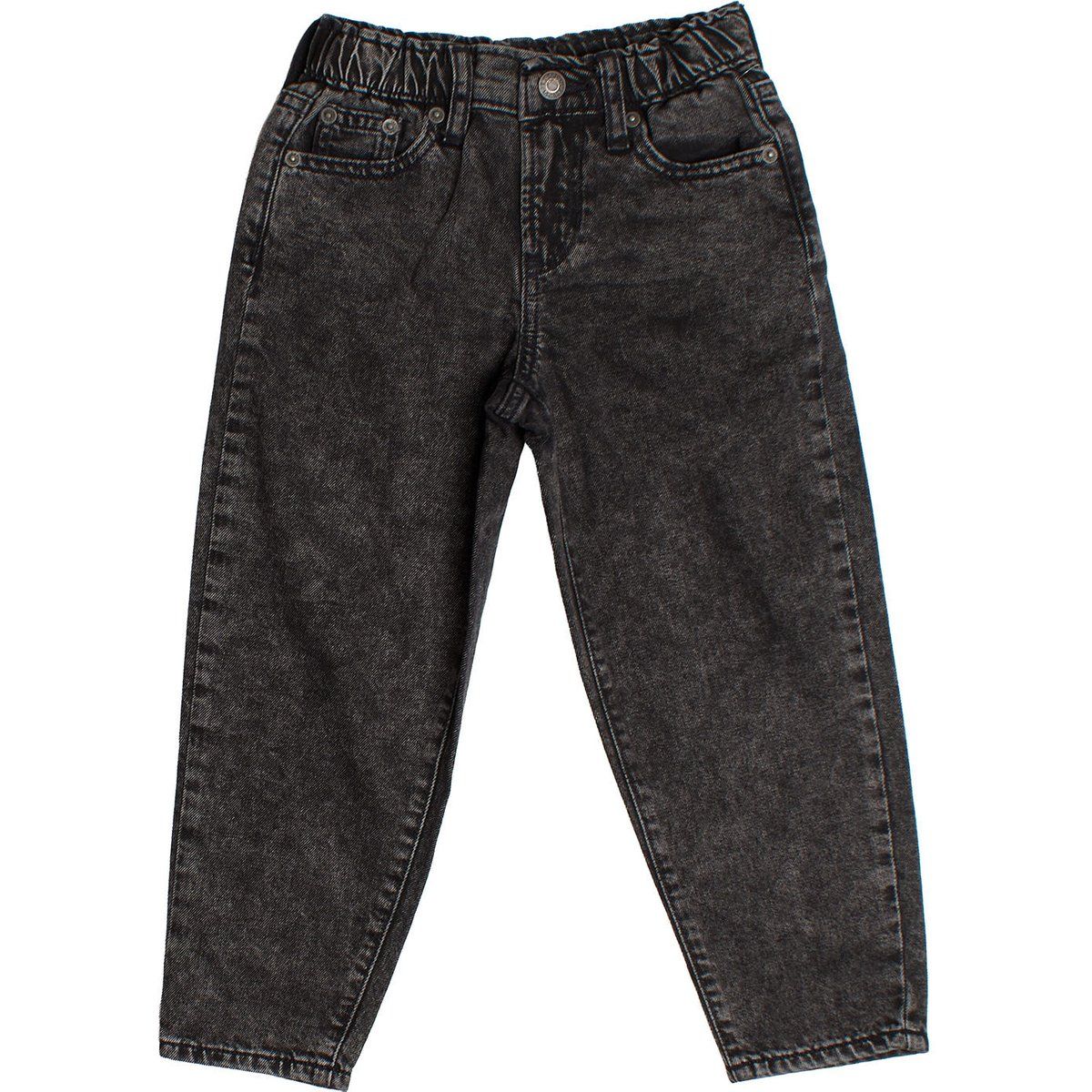 Barrel-Leg Jeans für Mädchen mit Gummibund