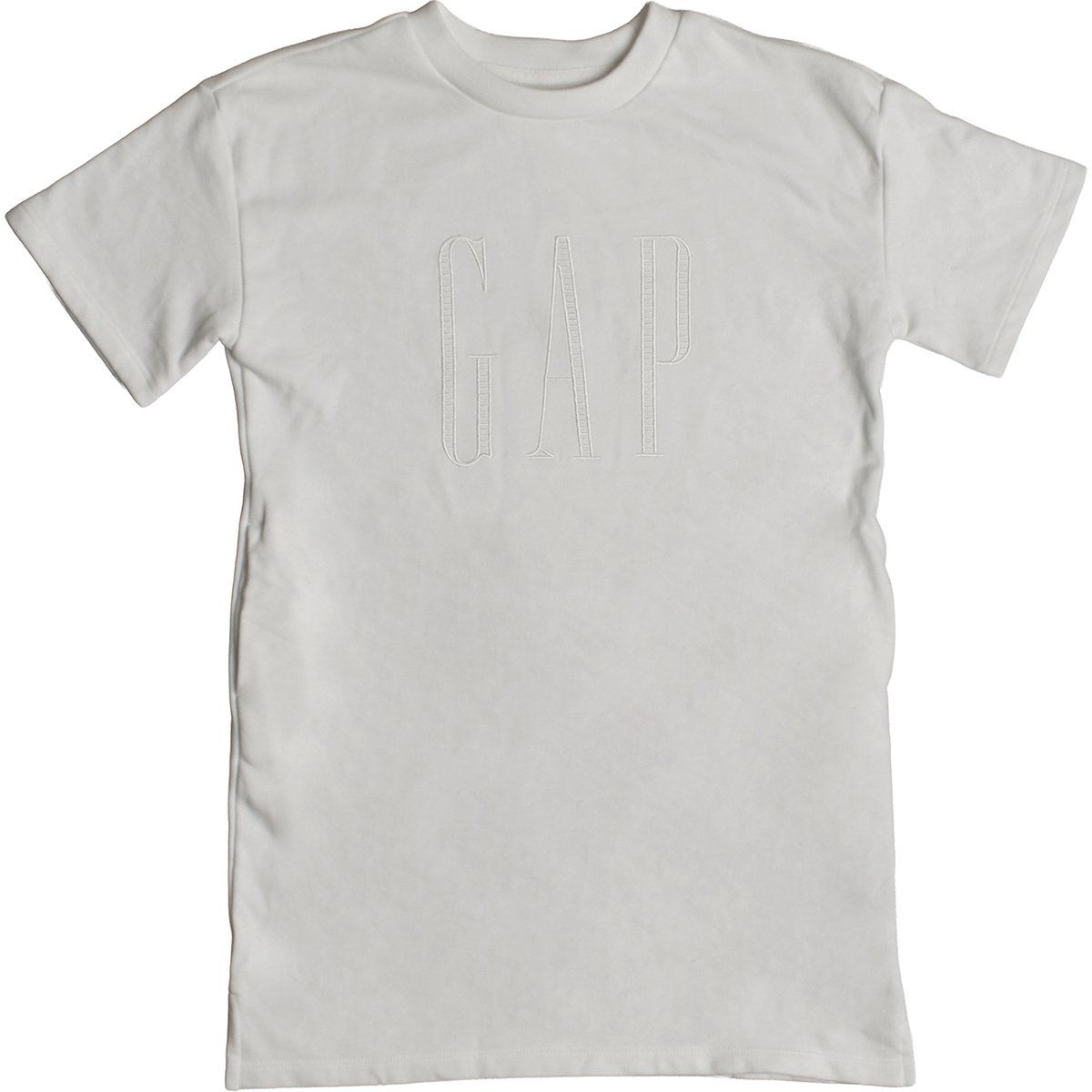 Mädchen Kurzarm T-Shirt Kleid Logo