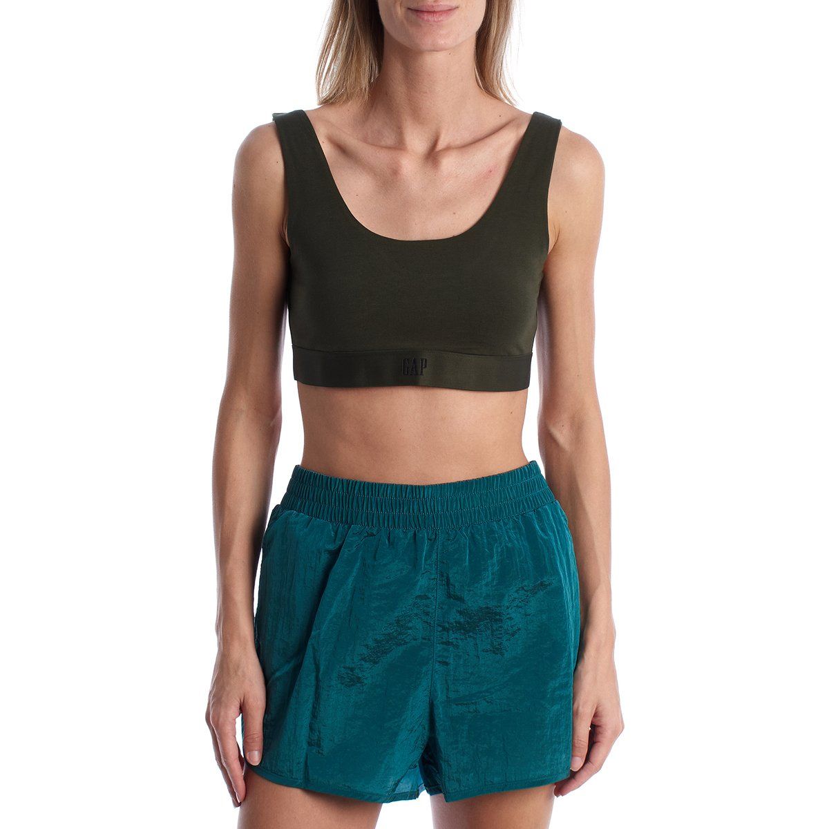 Bralette mit Logo aus Bio-Baumwollstretch