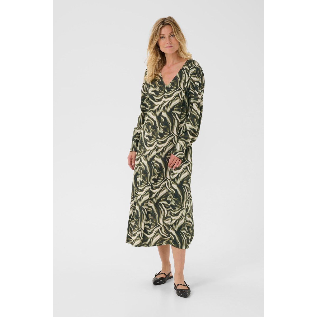 Kleid CRBeva Kleid Tight fit olive