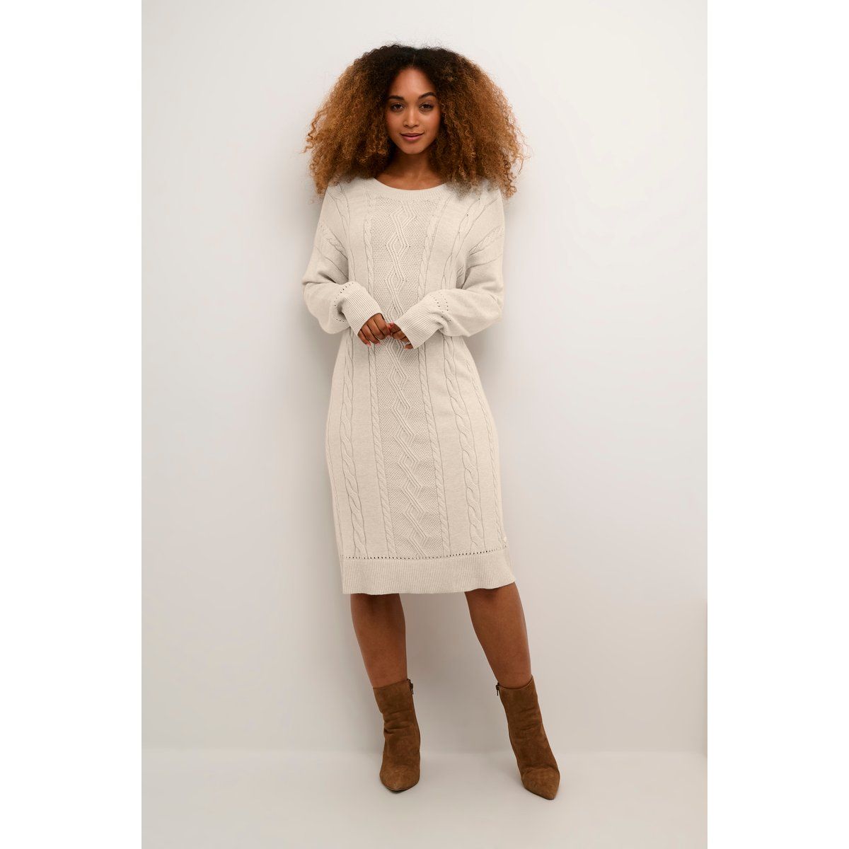 Kleid CRDela Kleid Loose fit beige