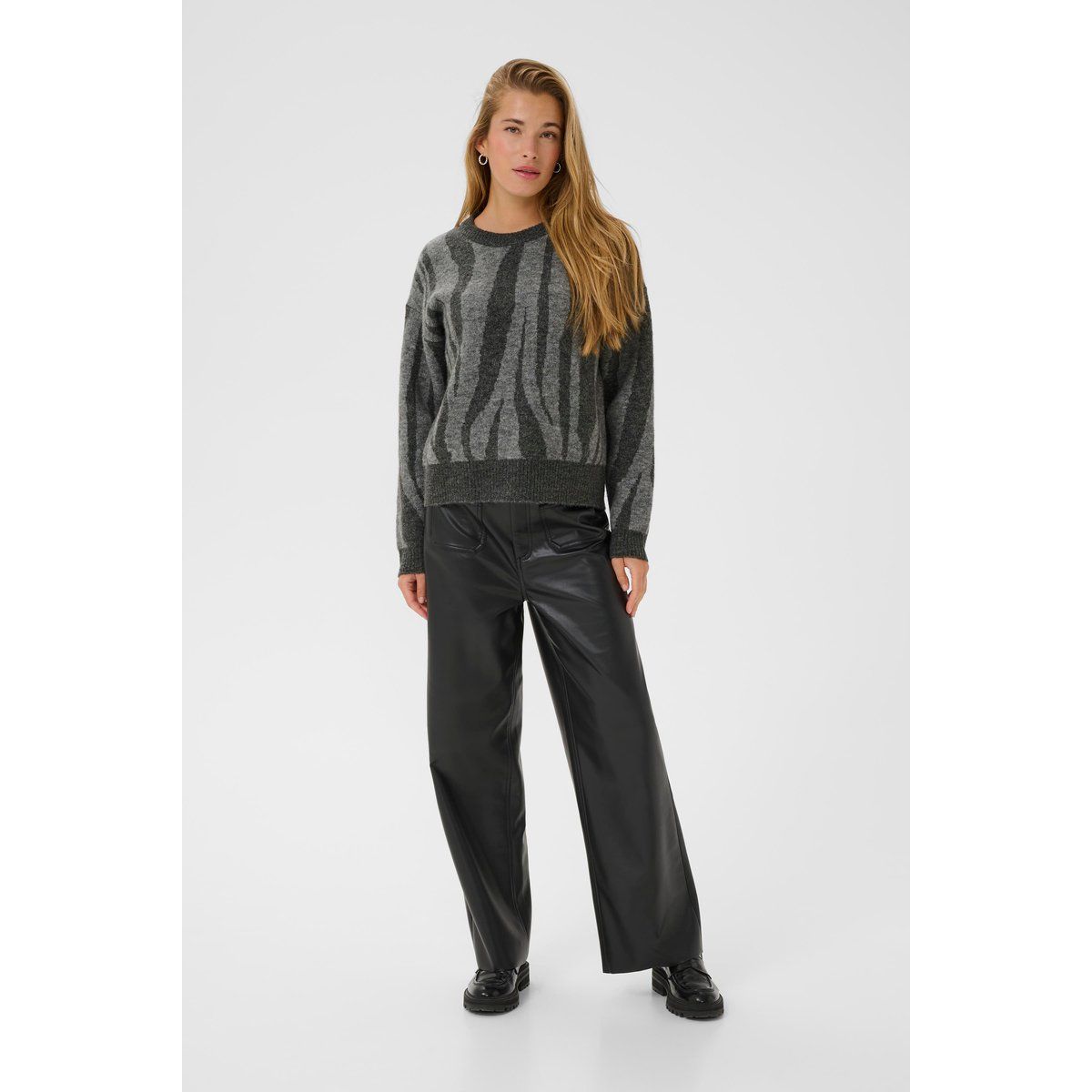 Strickpullover KAbitzy Strickpullover Loose fit animal