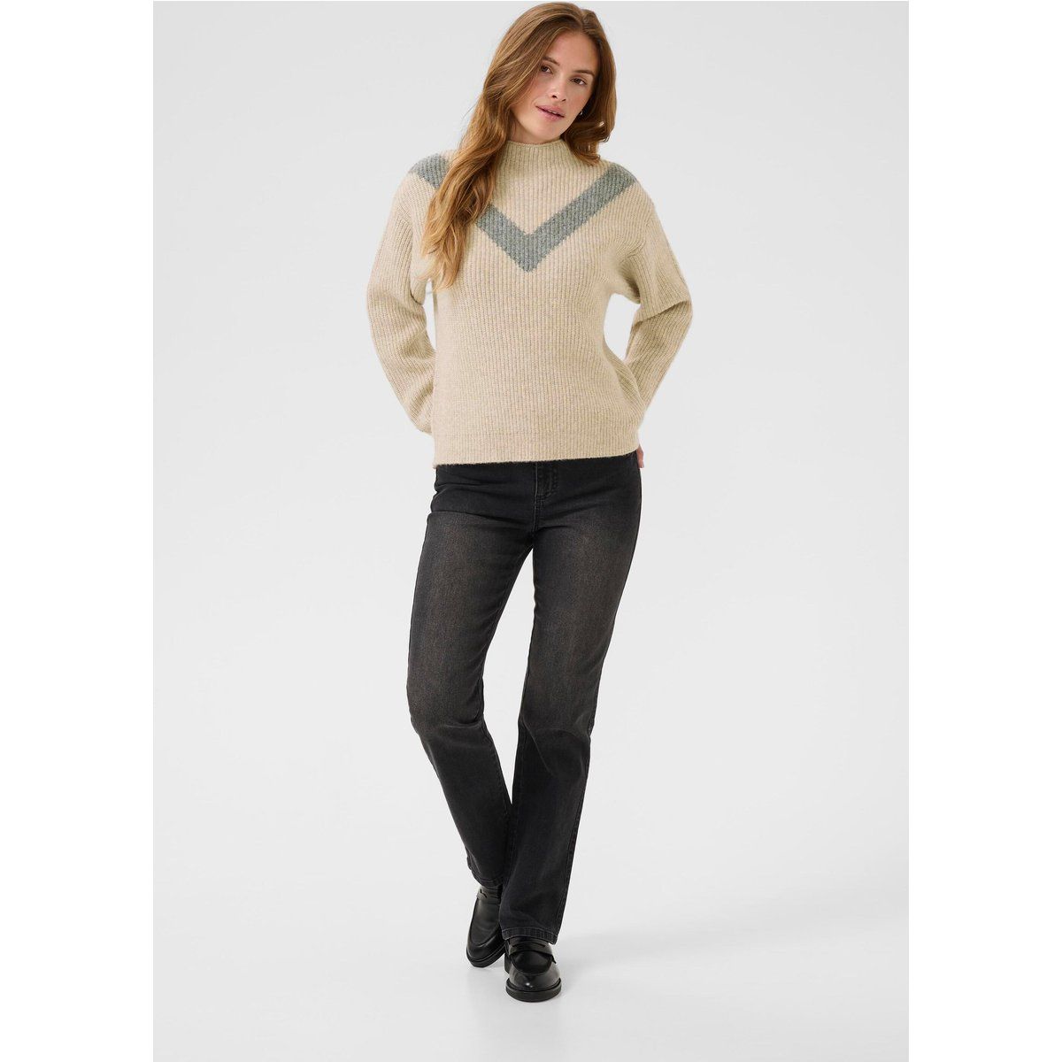 Strickpullover KAelina Strickpullover Regular fit beige