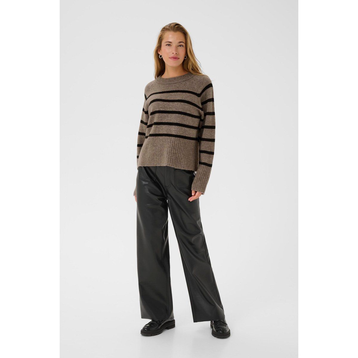 Strickpullover KAerin Strickpullover Regular fit black brown