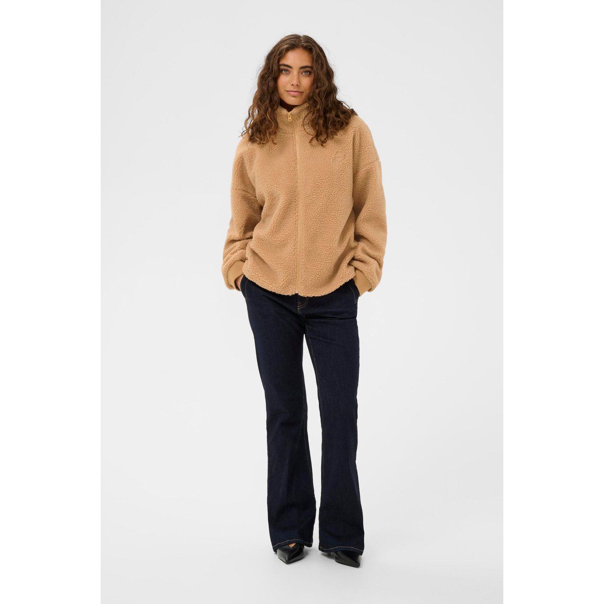 Jacke CUtally Jacke Relaxed fit beige