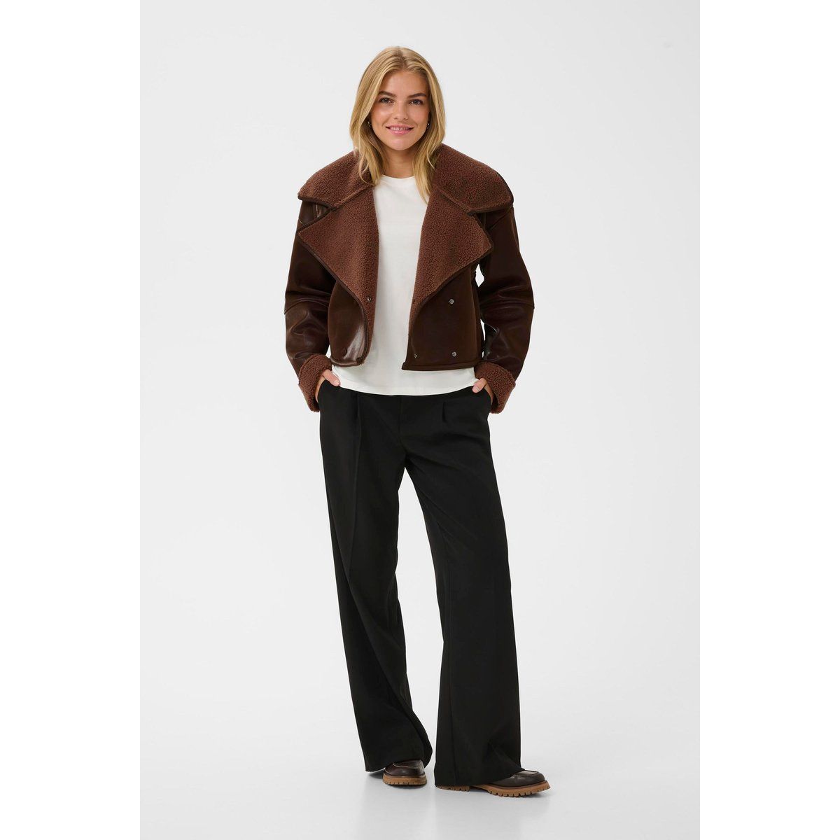 Jacke CUlenny Jacke Oversize fit brown