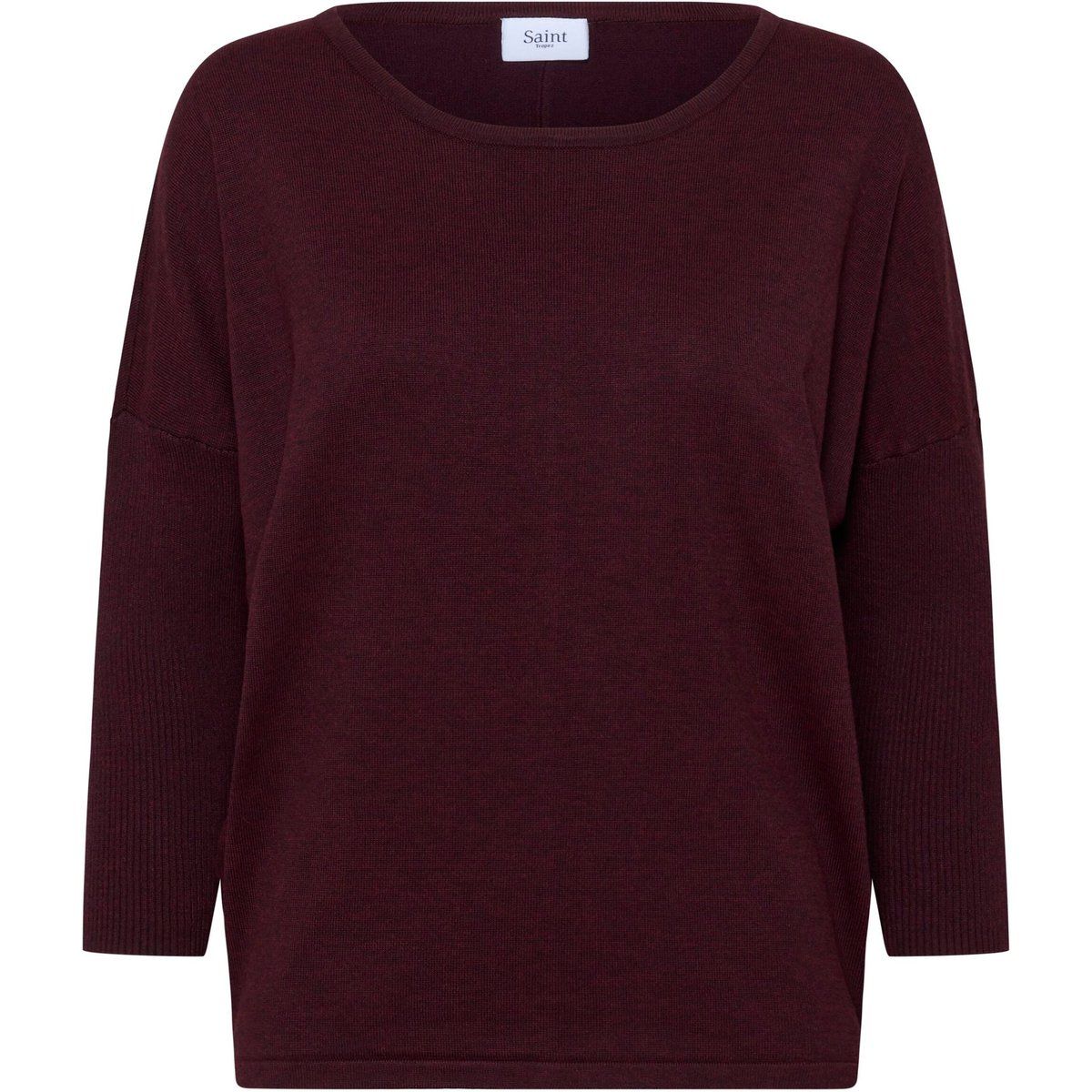 Strickpullover A2561, Strickpullover Casual fit wine