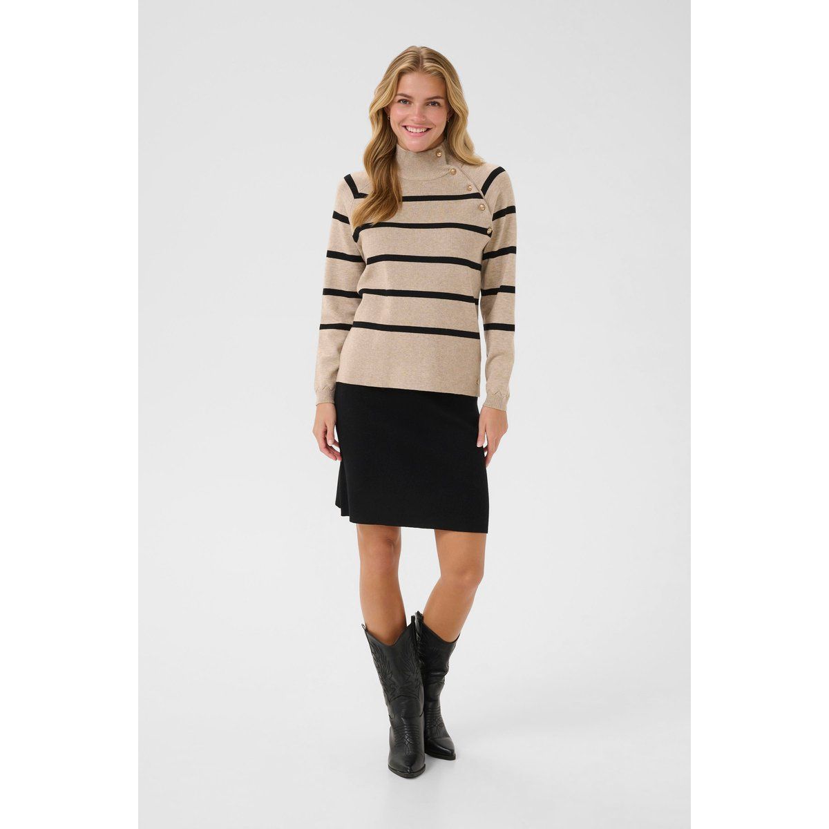 Strickpullover CRDela Strickpullover Loose fit beige