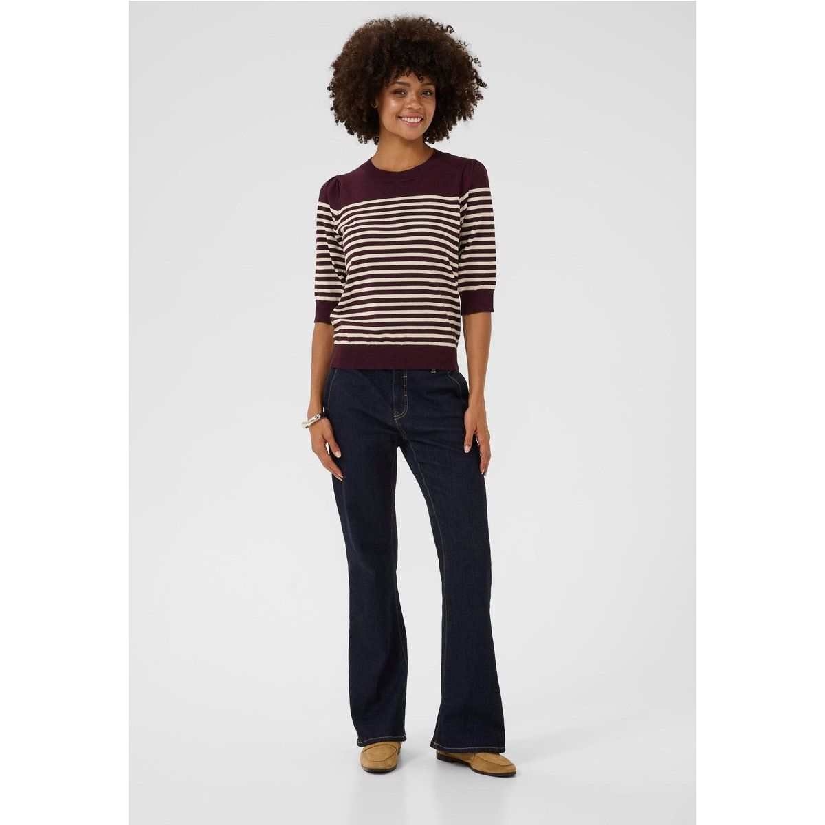 Strickpullover CUannemarie Strickpullover Classic fit wine
