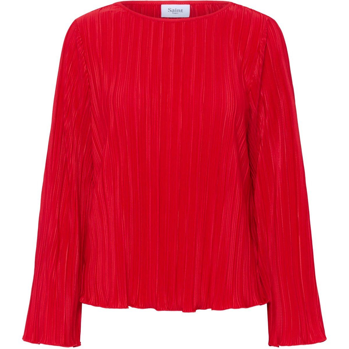 Langarm-Bluse ZuniSZ Langarm-Bluse Gerade Passform red