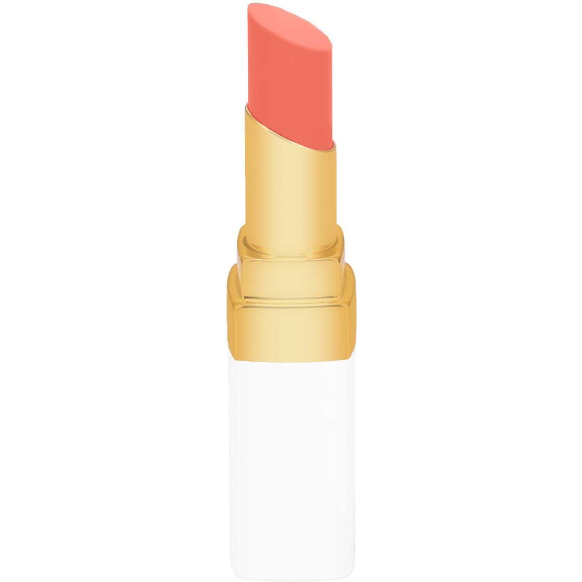 Feuchtigkeitsspendender, korallfarbener Lippenbalsam